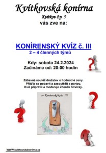 Konírenský kvíz č.III